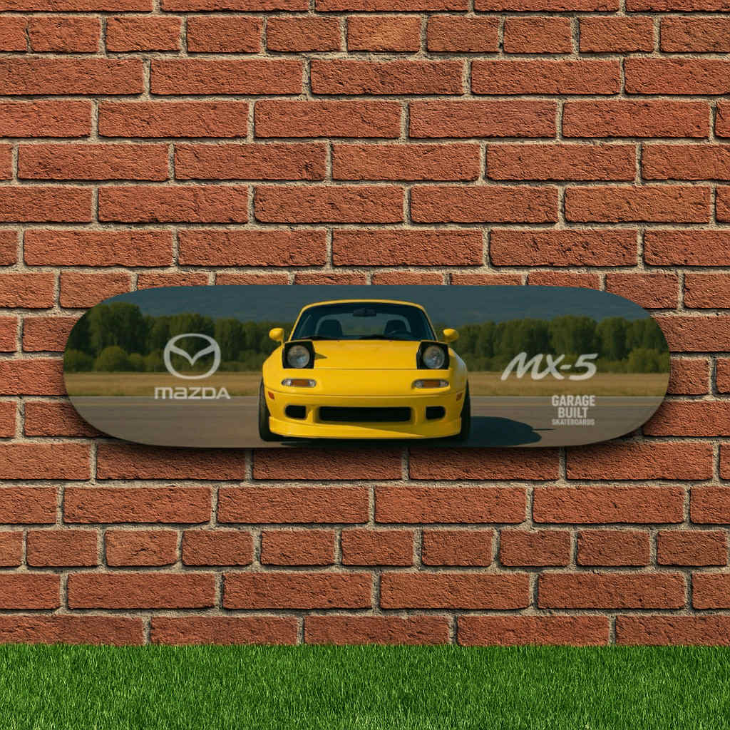 Miata MX-5 Limited Edition Skateboard Deck